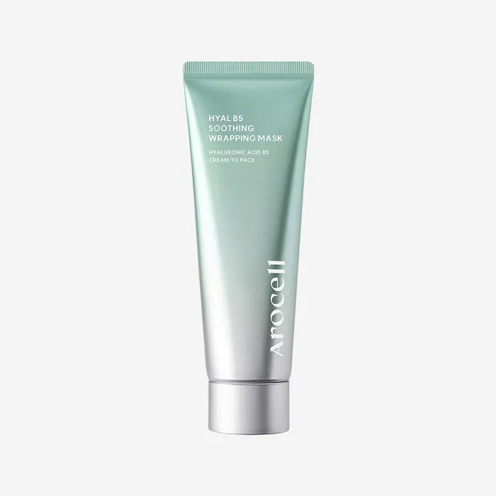 Arocell Hyal B5 Soothing Wrapping Mask 80ml staand op witte achtergrond