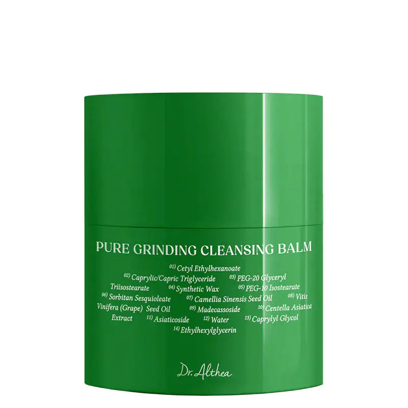 Groene Dr.Althea reinigende cleansing balm in ronde pot, 50 ml.