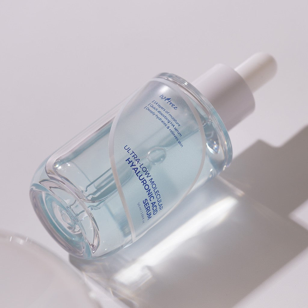 Ultra-low molecular weight hyaluronic acid serum