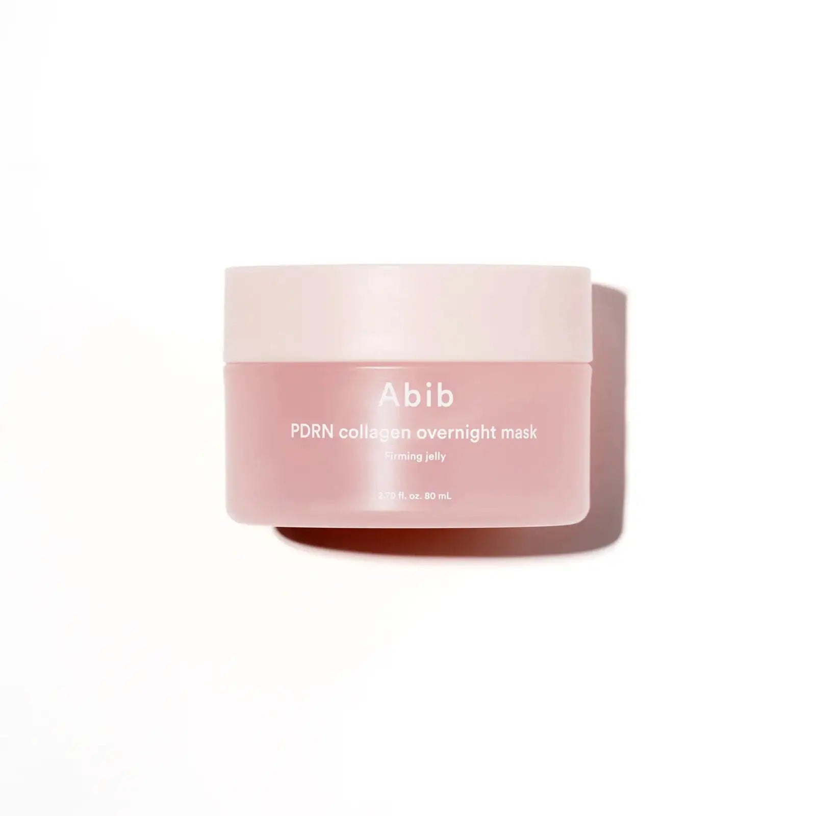 Abib PDRN collagen overnight mask Firming jelly Abib PDRN collageen overnight mask in roze pot met deksel