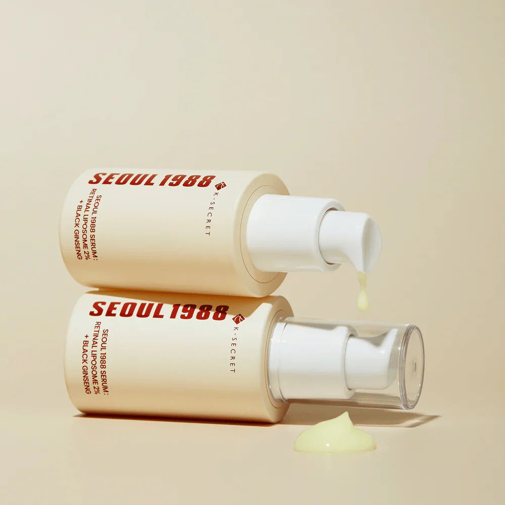 SEOUL 1988 Serum : Retinal Liposome 2% + Black Ginseng TEXTURE