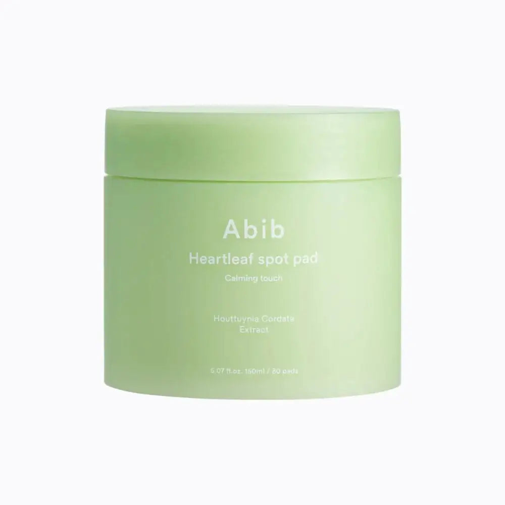 Abib Abib Heartleaf Spot Pad Calming Touch Groene Abib Heartleaf spot pad pot met deksel
