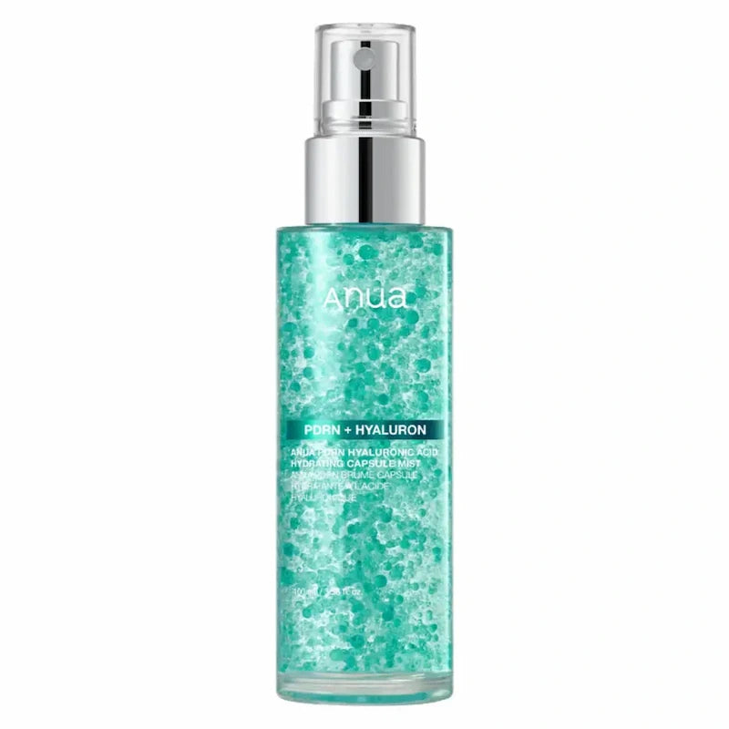Anua PDRN Hyaluronic Acid Hydrating Capsule Mist 100ml - lichtgewicht gezichtsmist met PDRN, hyaluronzuur en collageen