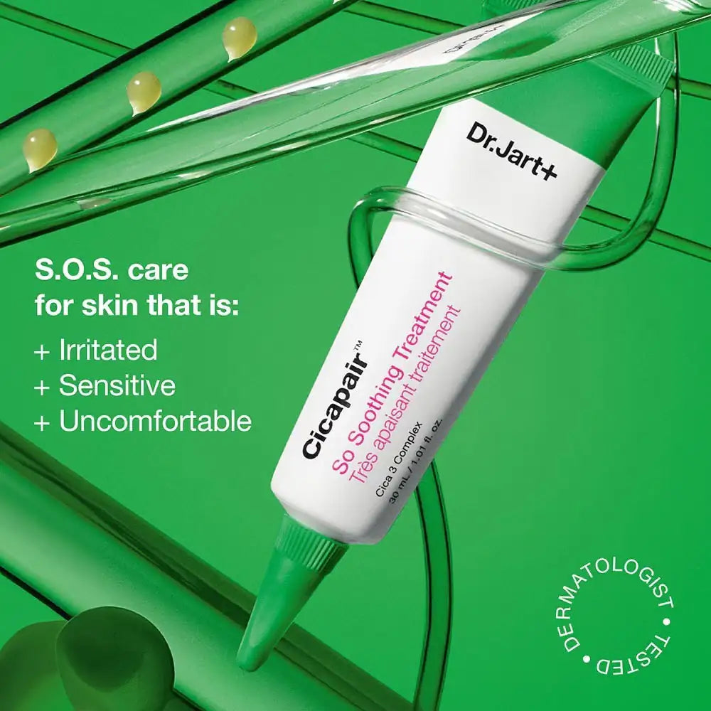 Dr. Jart+ Cicapair So Soothing Treatment Dr.Jart+ Cicapair So Soothing Treatment tube schuin in beeld