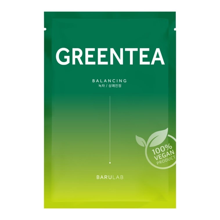 BARULAB The Clean Vegan Green Tea Mask