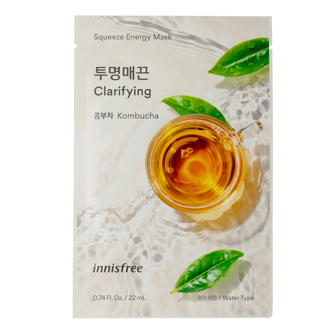 Innisfree Squeeze Energy Mask - Kombucha - Clarifying