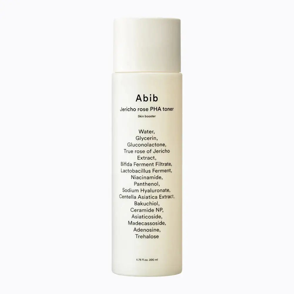 Abib Jericho Rose PHA Toner Skin Booster Abib Jericho Rose PHA toner skin booster flesje met witte dop
