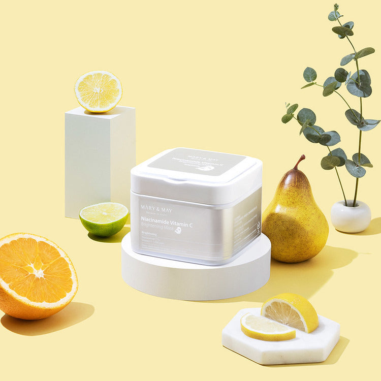 Aufhellende Niacinamid-Vitamin-C-Maske