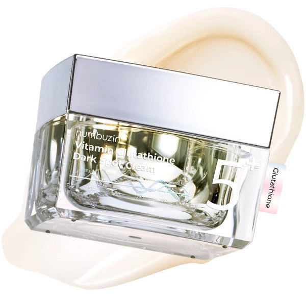 Numbuzin No.5+ Glutathione Vitamin Dark Spot Cream - voedende brightening crème tegen hyperpigmentatie