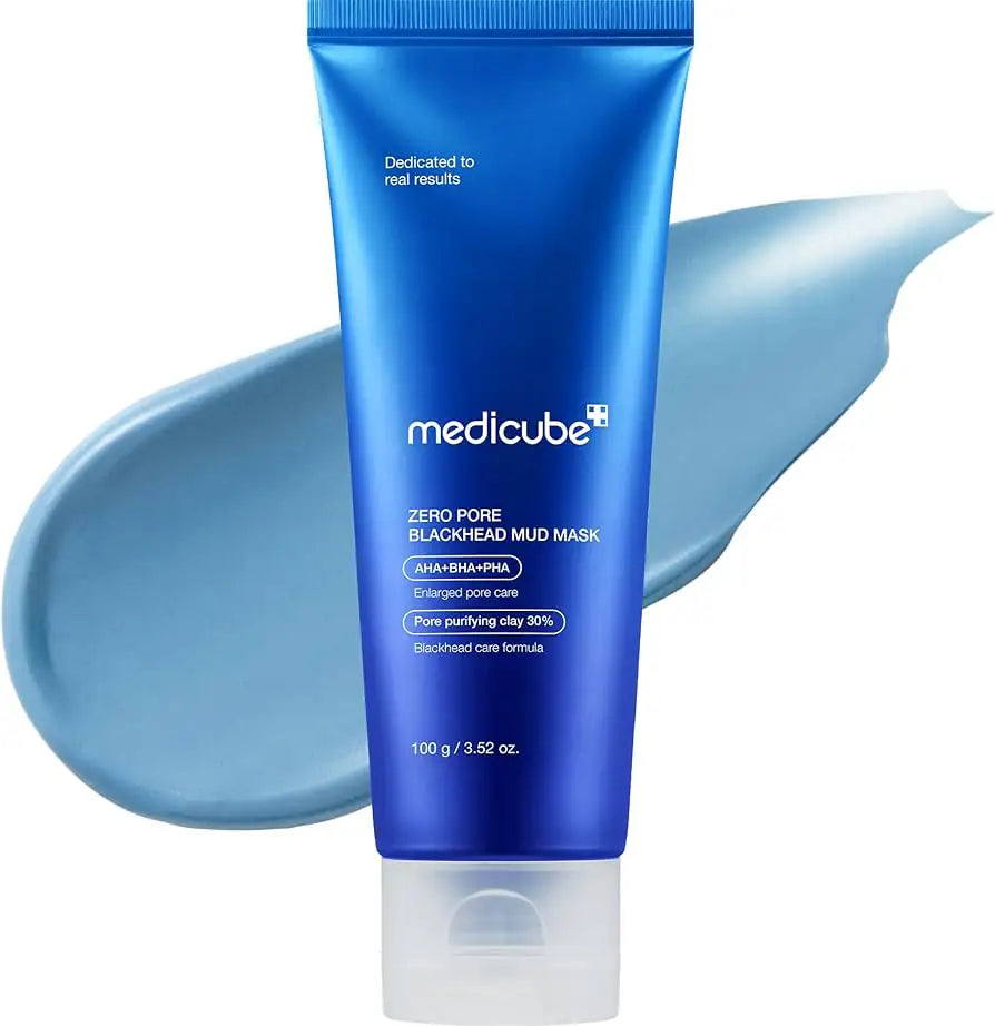 Blauwe moddermasker-tube voor onzuiverheden, medicube