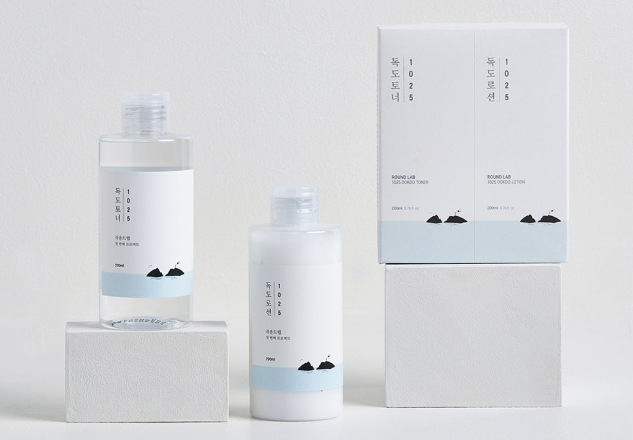 Round Lab 1025 Dokdo Toner 200ml + Dokdo Lotion 200ml 