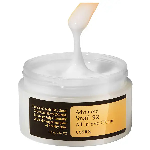 COSRX Advanced Snail 92 All in One Cream texture – Koreaanse