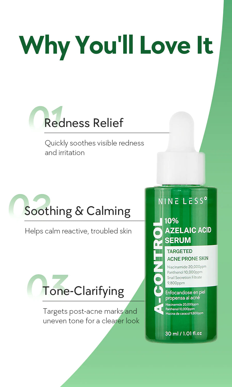 A-Control 10% Azelaic Acid Serum 30ml
