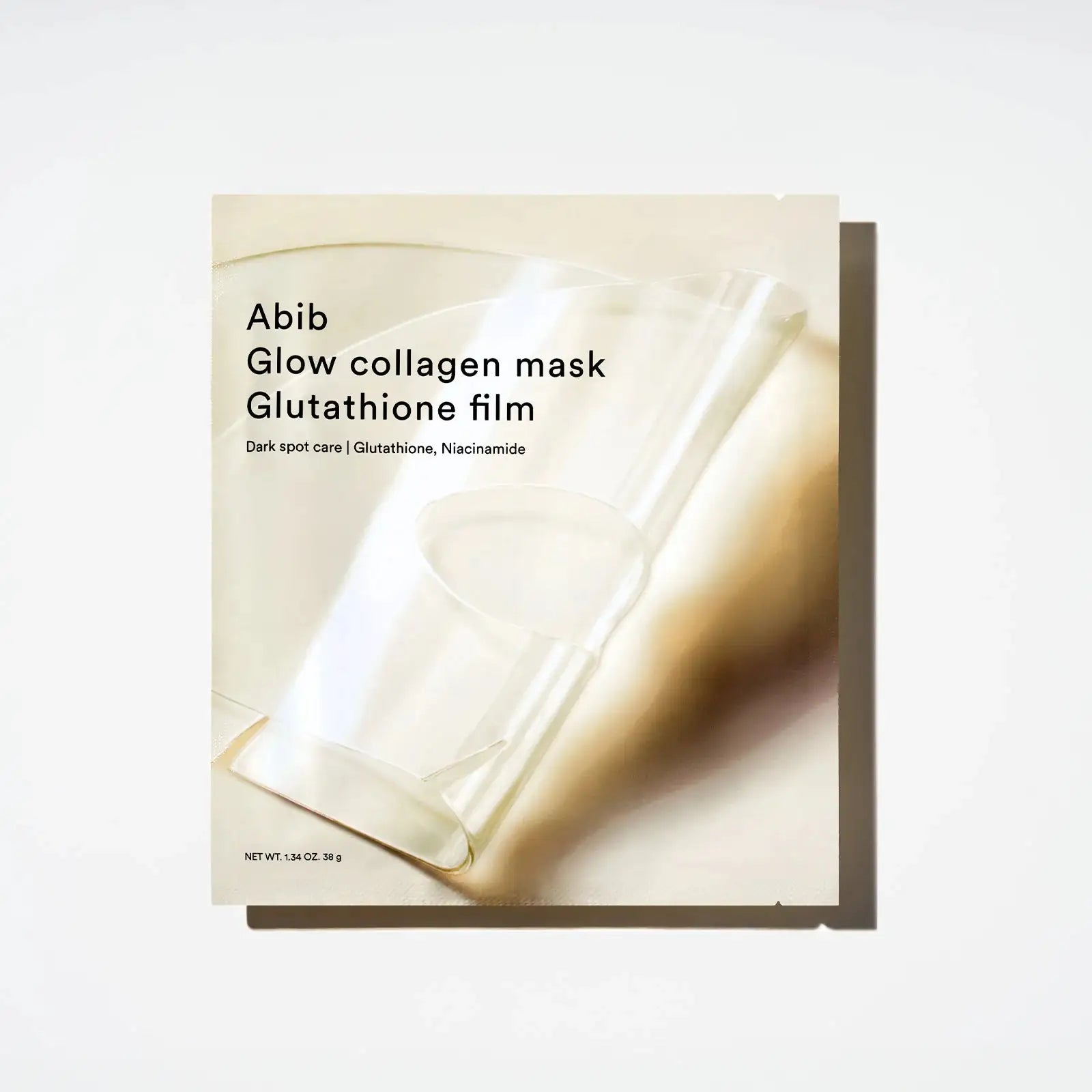 Abib Glow collagen mask Glutathione film Abib glow collageenmasker met glutathion film in luxe verpakking