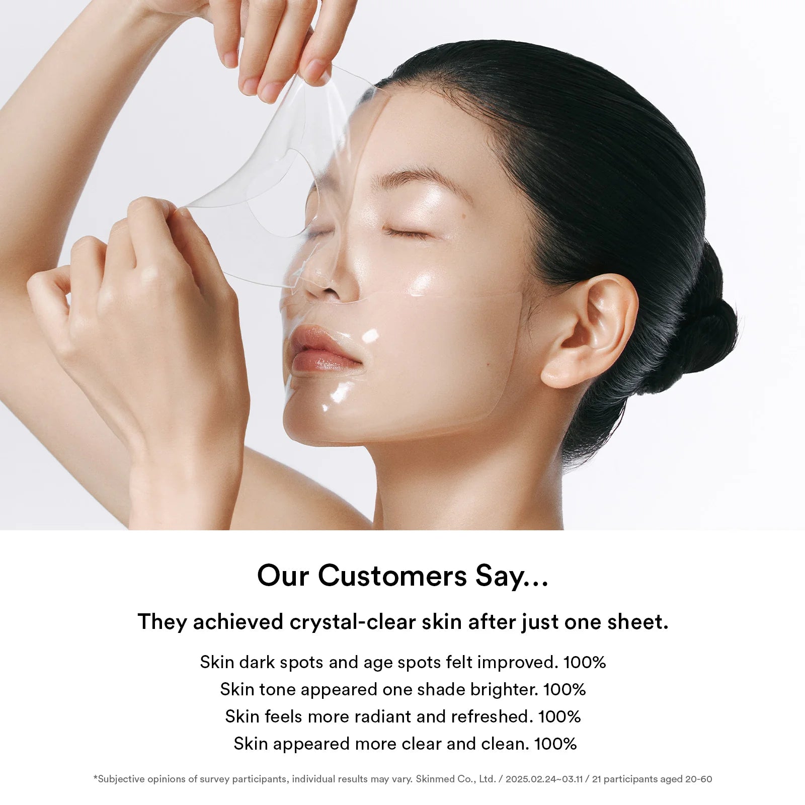 ABIB Glow Collagen Mask Glutathione Film customers say