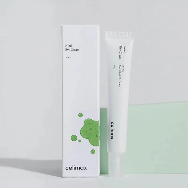 Celimax The Real Noni Ultimate Eye Cream Oogcrème verpakking met tube en doos, celimax