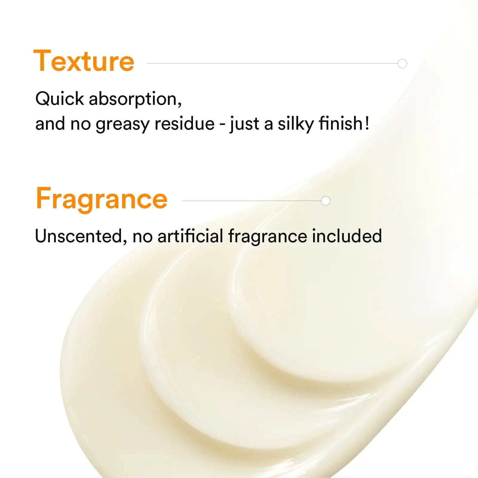 Abib Glutathiosome dark spot cream Vita tube Romige witte crème-textuur met gladde swirls