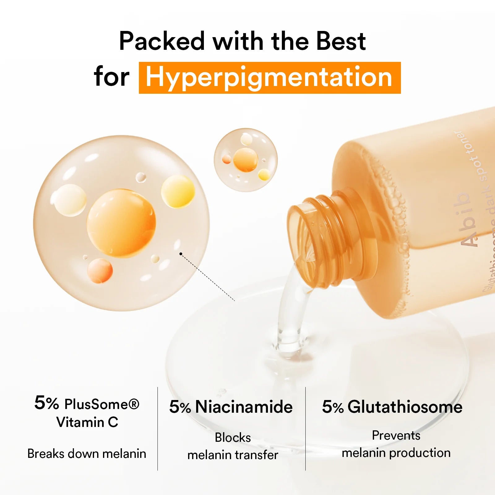 Glutathiosome dark spot toner Skin boosterFOR HYPERPIGMENTATION