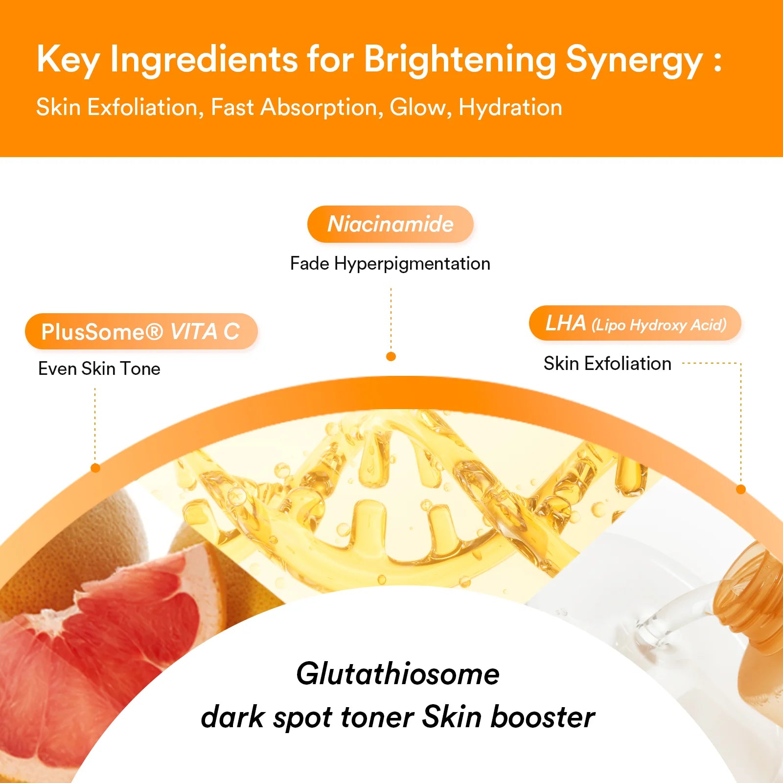 ABIB Glutathiosome dark spot toner Skin booster KEY INGREDIENTS