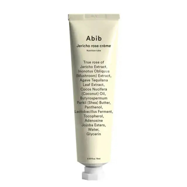 Abib Jericho Rose Crème Nutrition Tube Abib Jericho rozencrème voedingsbuis, crème tube met dop, 75 ml
