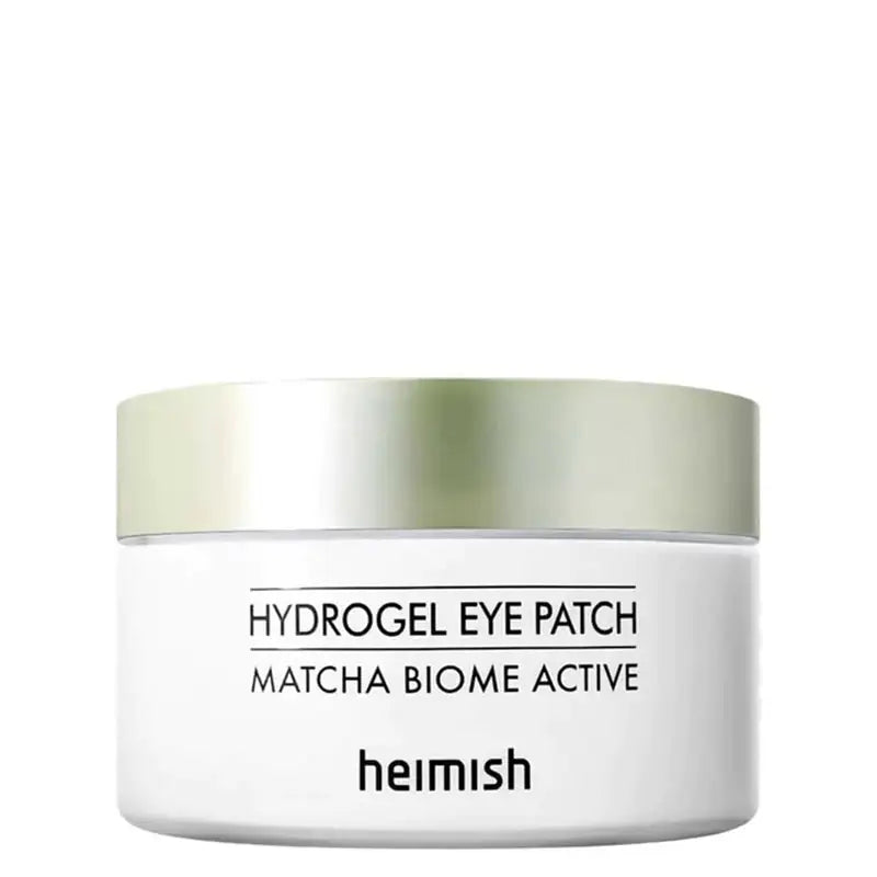 Hydrogel oogpatch pot met deksel, Matcha Biome Active, heimish