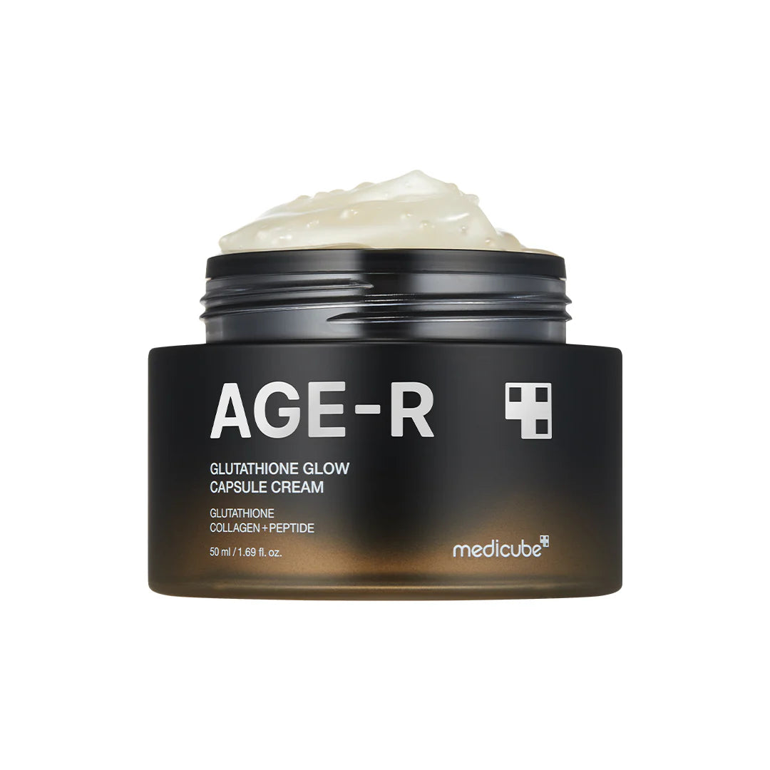 Medicube AGE-R Glutathione Glow Capsule Cream texture