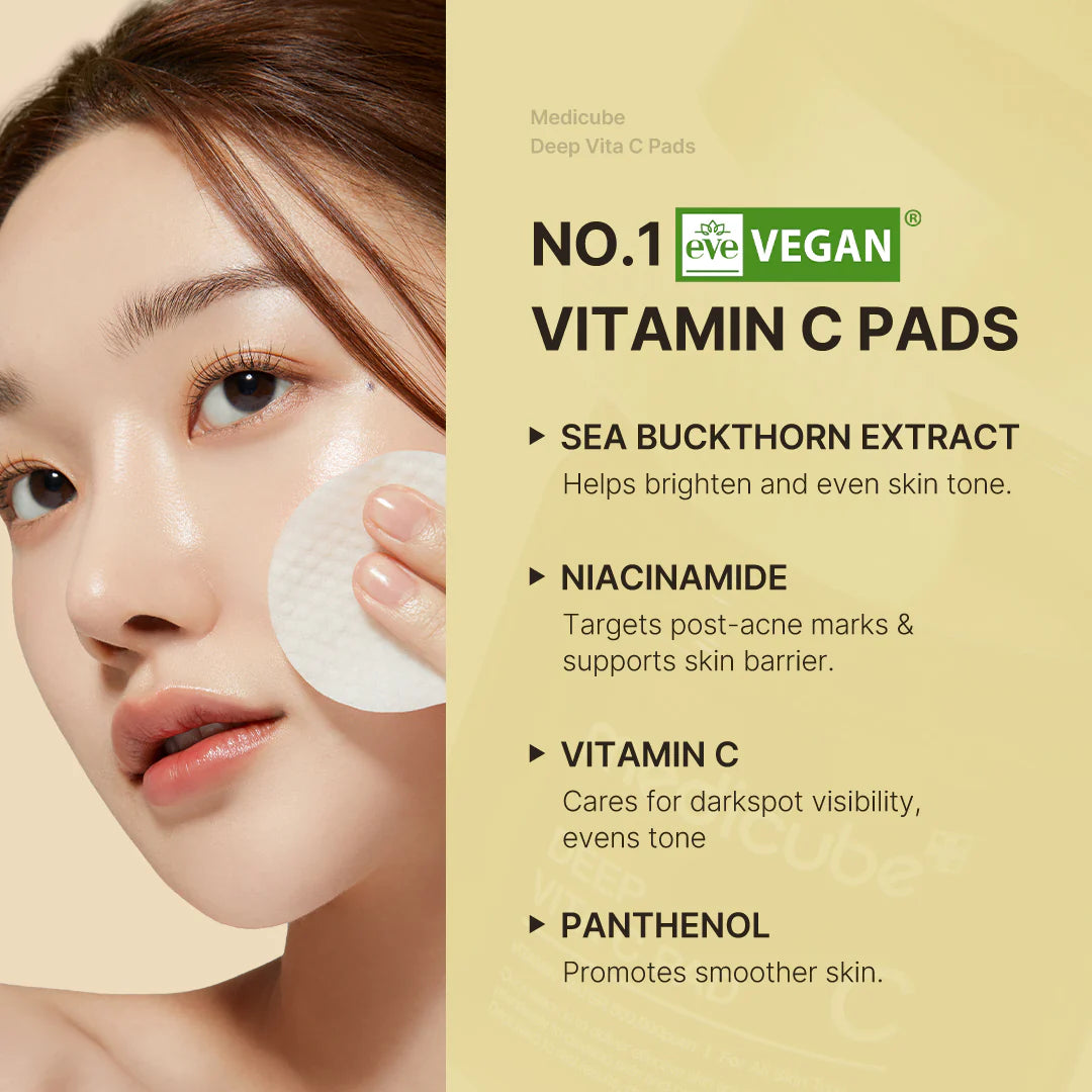 [Medicube] [Renew]DEEP VITA C PAD (70pcs) ingredients