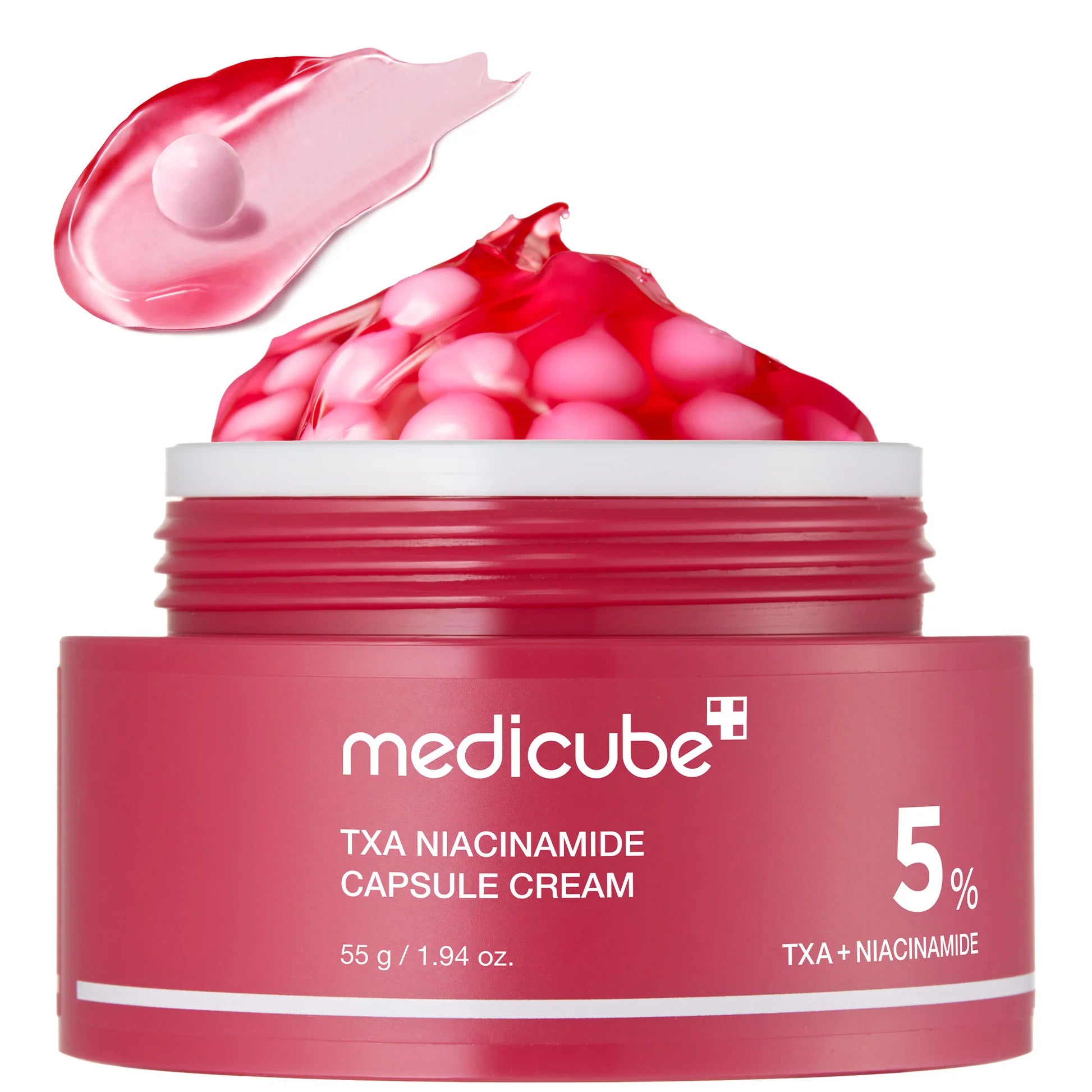 Medicube TXA Niacinamide Capsule Cream 55g productverpakking