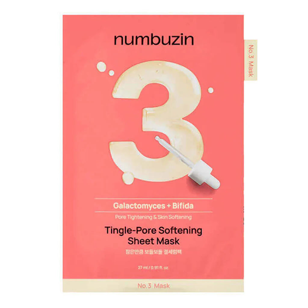 No. 3 Tingle-Pore Softening Sheet Mask