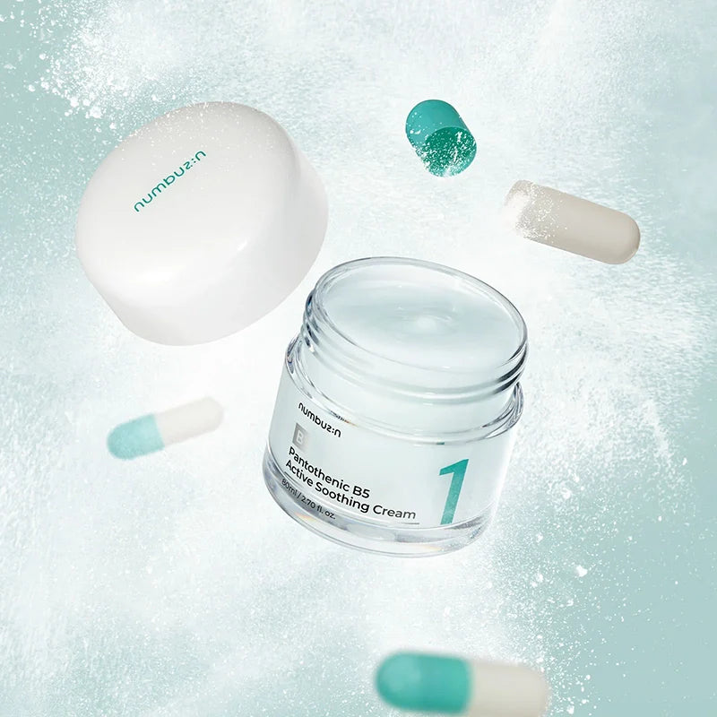 Numbuzin No.1 Pantothenic B5 Active Soothing Cream formula