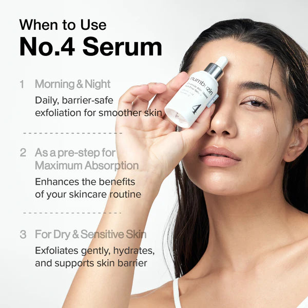 No.4 Ceramide AHA Glazed Skin Prep Serum