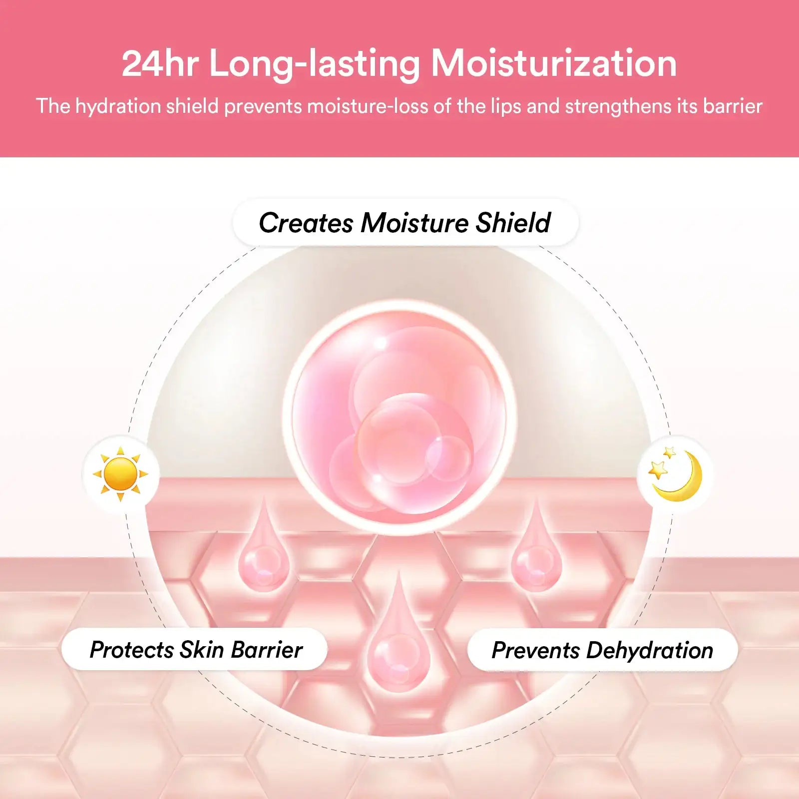 Abib PDRN Collagen Lip Mask Glazed Jelly Hydraterende lipmasker-gel met beschermende schil voor lippen