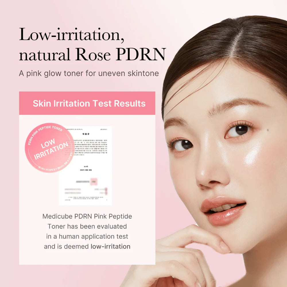 PDRN Pink Cica Soothing Toner LOW IRRITATION