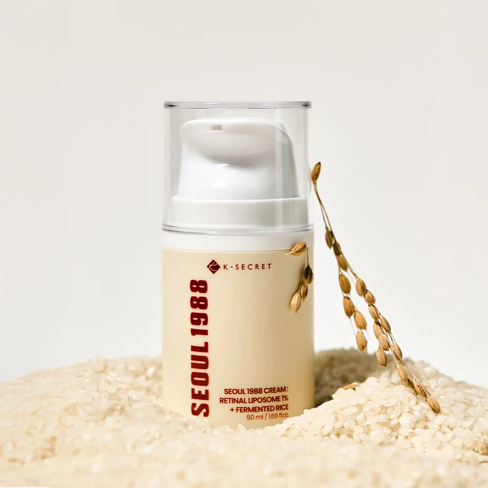 SEOUL 1988 Cream : Retinal Liposome 1% + Fermented Rice