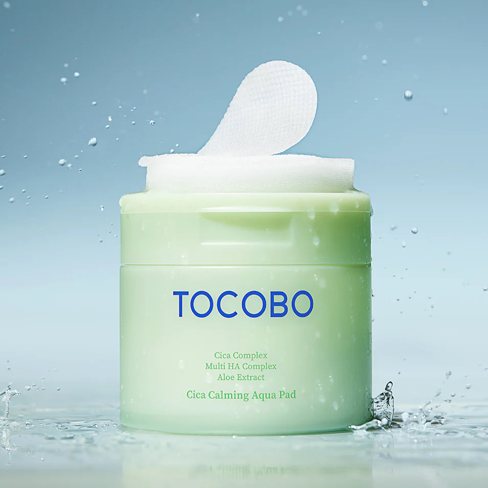 Tocobo Cica Calming Aqua Pad  texture