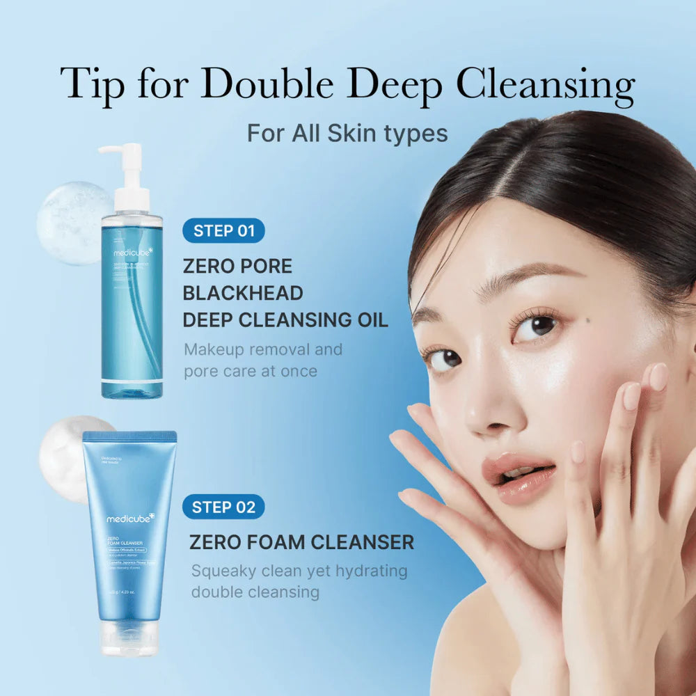 Zero Pore Blackhead Deep Cleansing Oil DUBBEL CLEANSING
