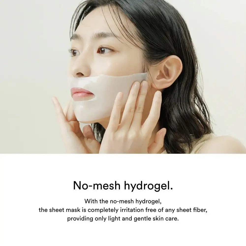 Abib Collagen Gel Mask Jericho Rose Jelly Collageen-gelmasker op gezicht, huid met glad en glanzend effect