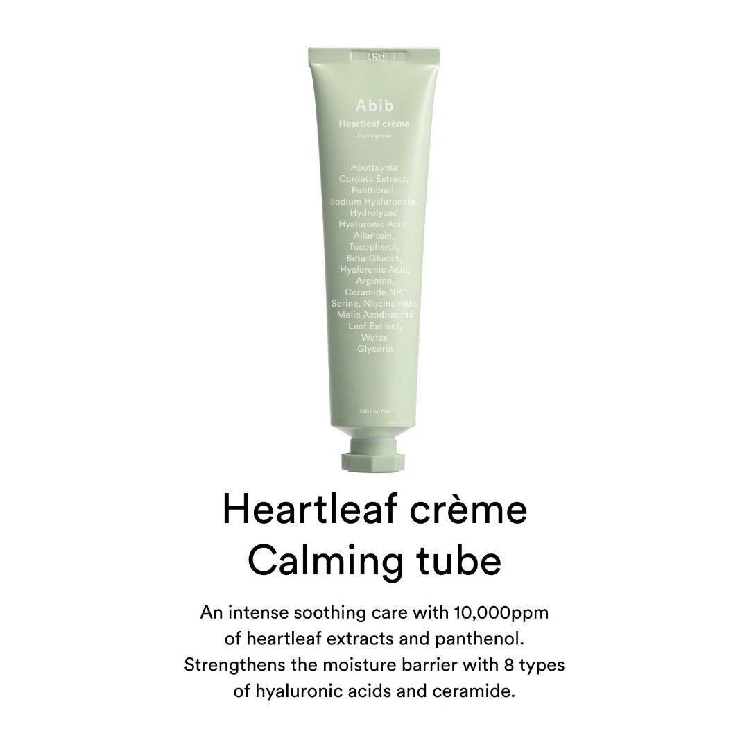 Abib Heartleaf Crème Calming Tube