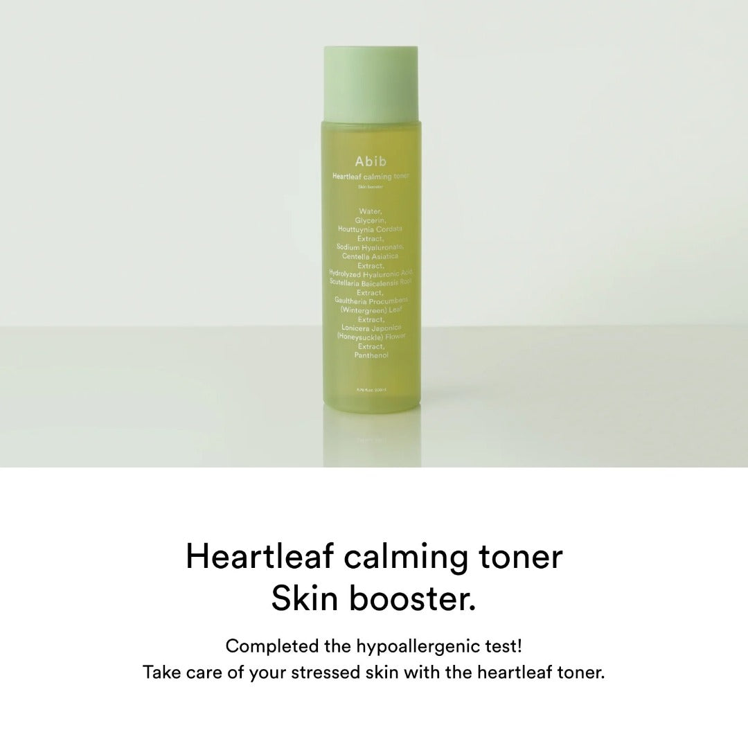 Heartleaf Calming toner skin booster