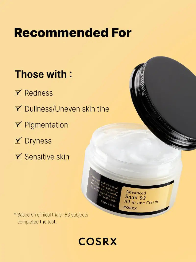  COSRX Advanced Snail 92 All in One Cream ingrediënten – K-beauty