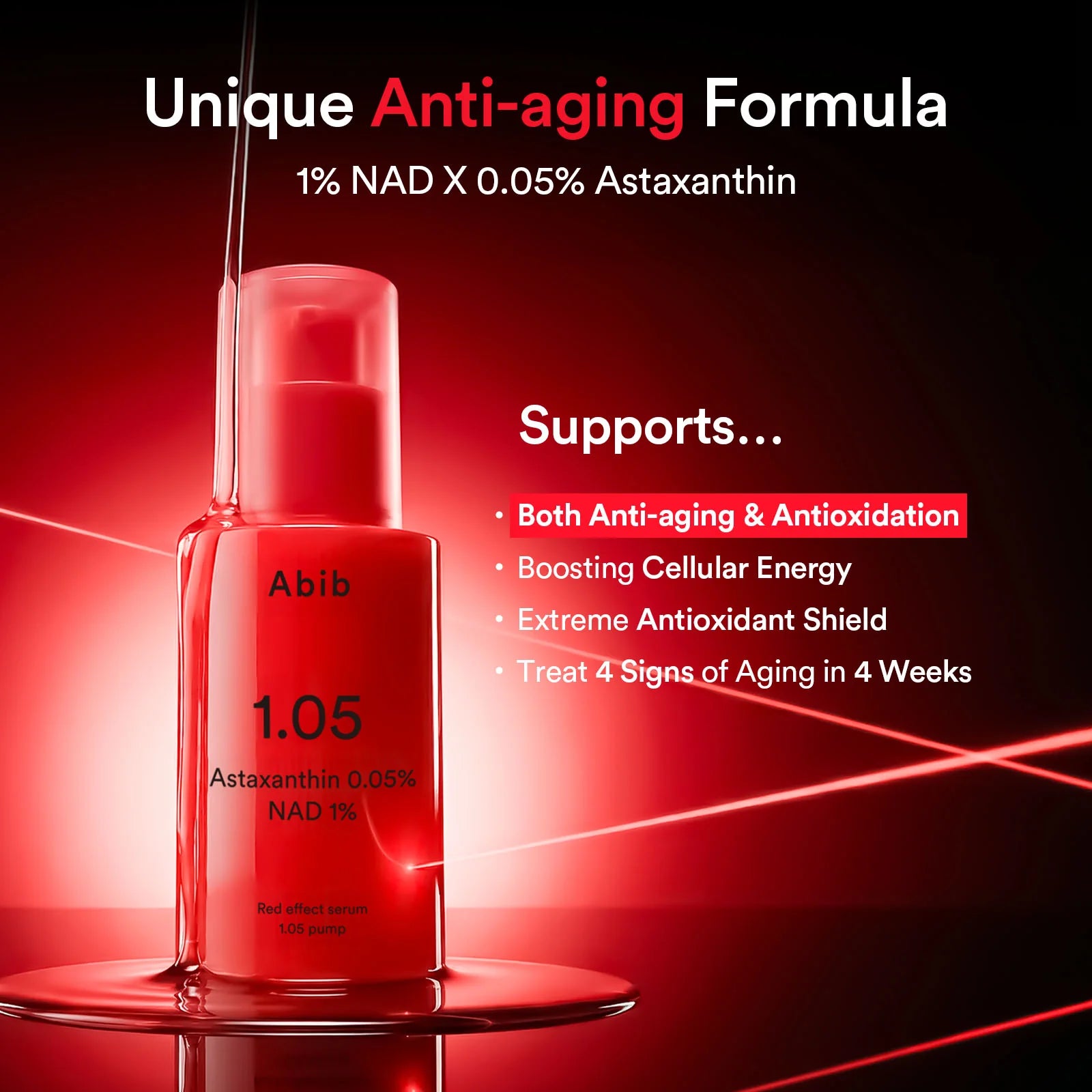 Abib Red Effect Serum 1.05 Pump