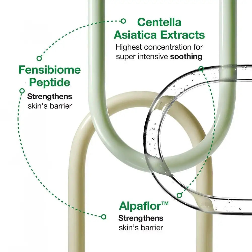 Dr. Jart+ Cicapair So Soothing Treatment Lichtegroene huidverzorgingsgel in flacon met doseeropening