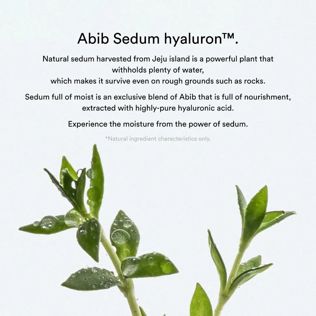 Abib Collagen Gel Mask Sedum Jelly Sedumplantblaadjes bij Abib Sedum hyaluron-collageengelmasker