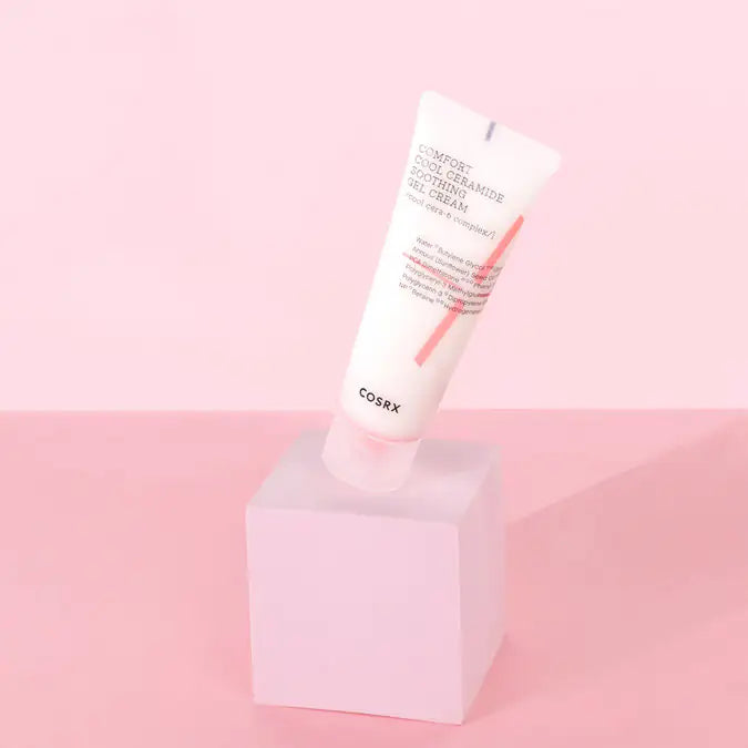 COSRX gel-crème tube met etiket, schuin weergegeven