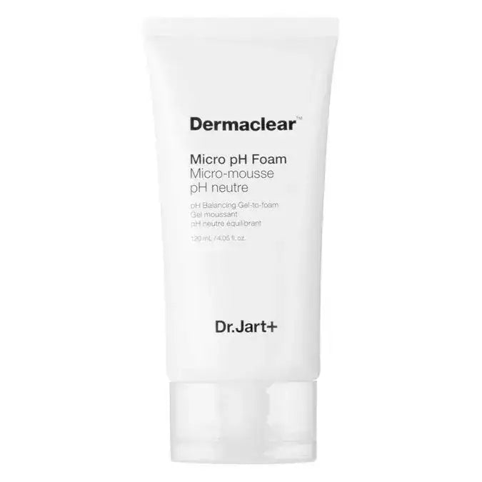 Dr. Jart+ Dermaclear Micro pH Foam Witte Dermaclear micro pH foam schuimreiniger in knijptube