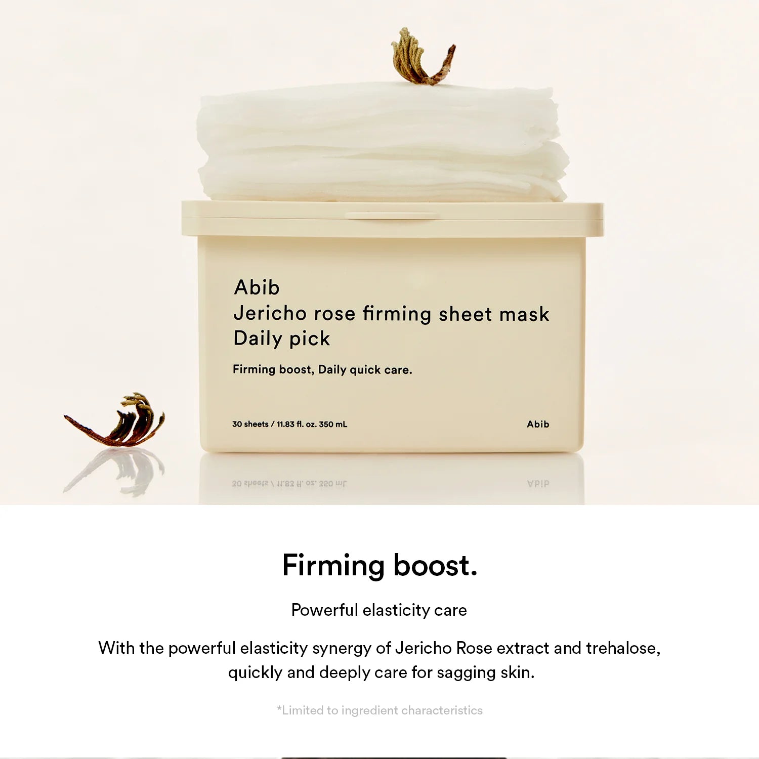 Abib Jericho Rose Firming Sheet Mask Daily Pick