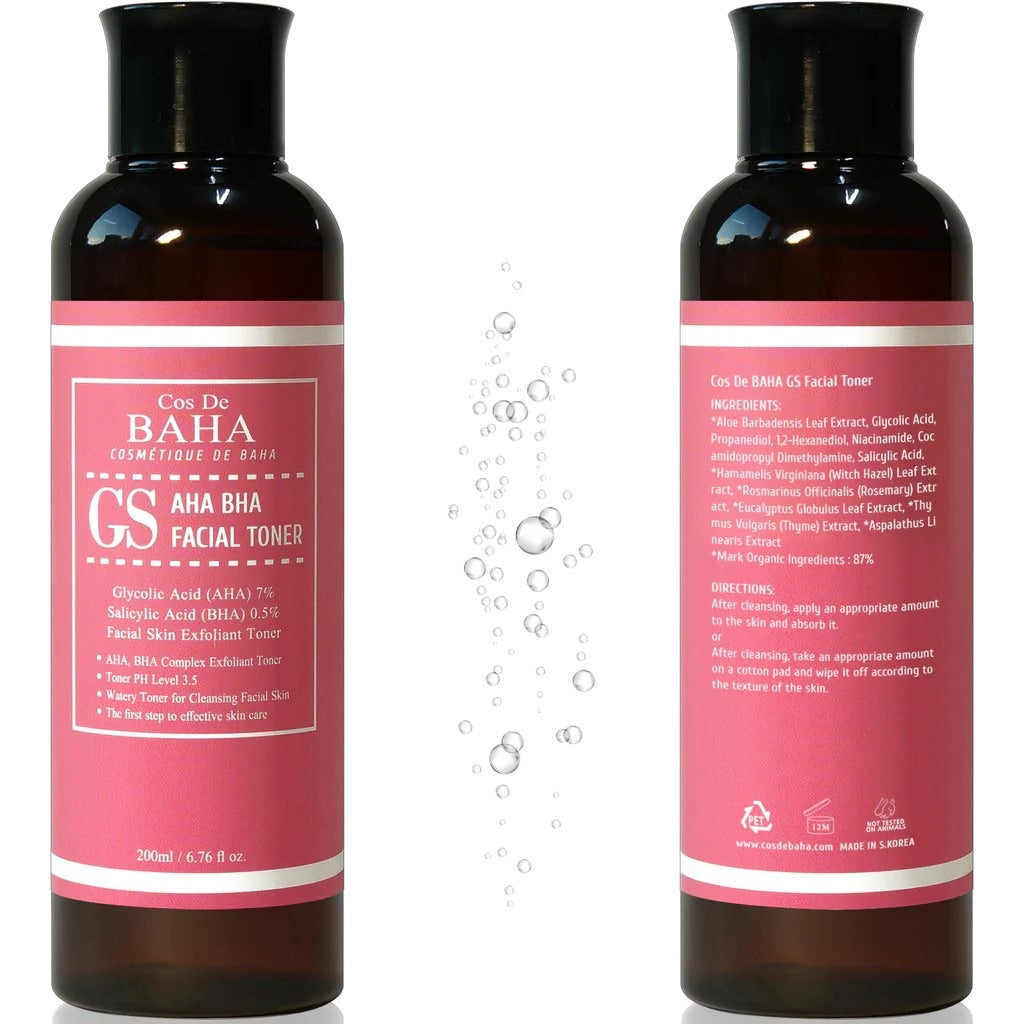 Cos De BAHA GS AHA BHA Facial Toner