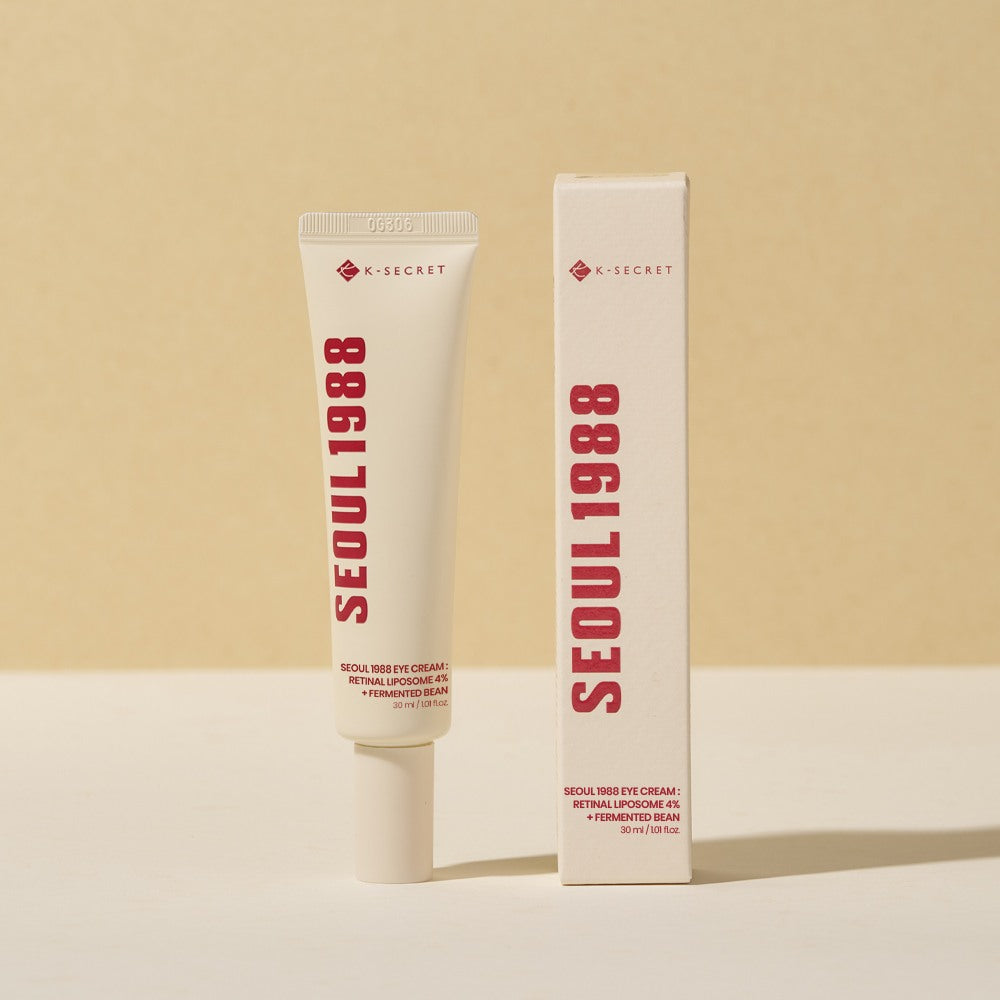 1988 Eye Cream: Retinal Liposome 4% + Fermented Bean PACKAGING
