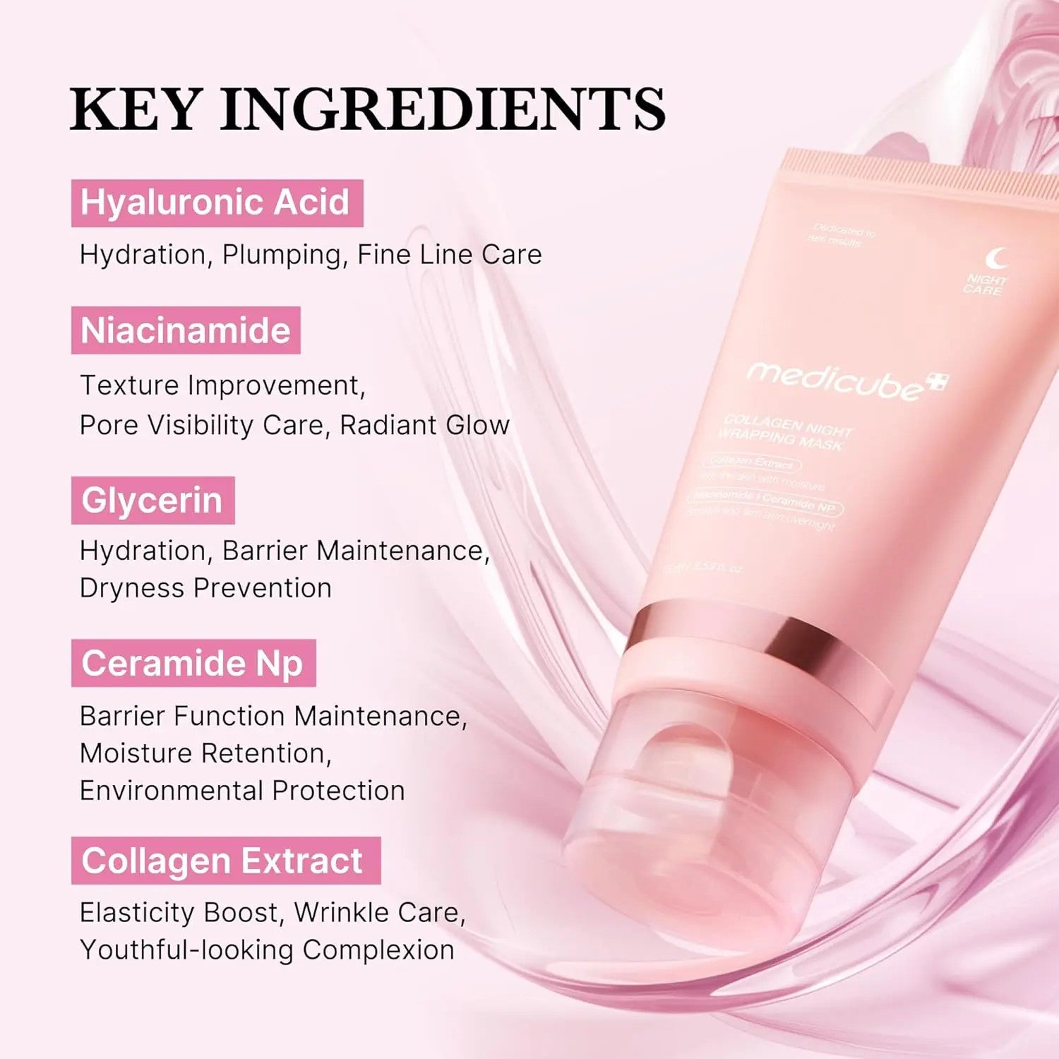 medicube collagen mask