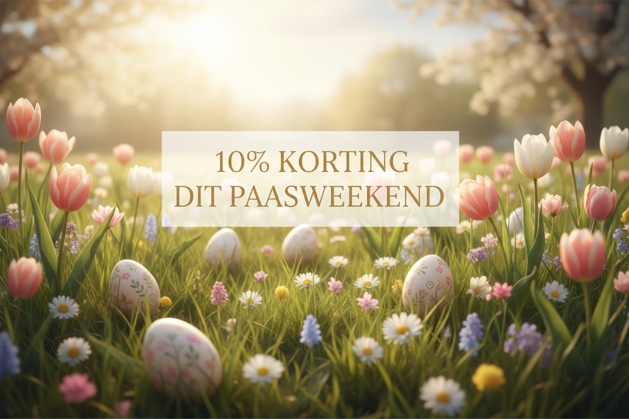 Paasweekend 10% Korting Banner